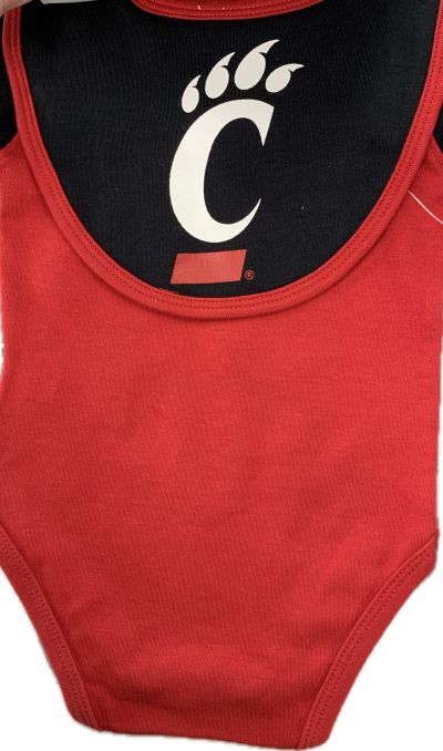 UC Little Champs  3 Piece Onsie Set - Red #2